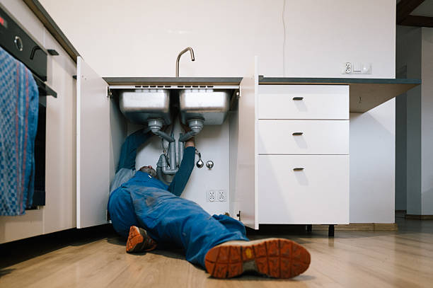 Professional Pipe Repair technician working in Arimo, ID